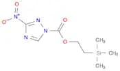 1H-1,2,4-Triazole-1-carboxylic acid, 3-nitro-, 2-(trimethylsilyl)ethyl ester