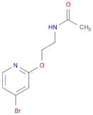 N-(2-((4-Bromopyridin-2-yl)oxy)ethyl)acetamide