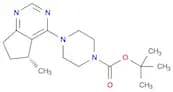 (R)-tert-Butyl 4-(5-methyl-6,7-dihydro-5H-cyclopenta[d]pyrimidin-4-yl)piperazine-1-carboxylate