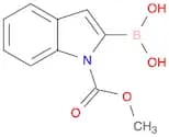 1H-Indole-1-carboxylic acid, 2-borono-, 1-methyl ester