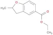 5-Benzofurancarboxylic acid, 2,3-dihydro-2-methyl-, ethyl ester