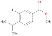 Benzoic acid, 3-iodo-4-(1-methylethyl)-, methyl ester