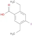 Benzoic acid, 2,5-diethyl-4-iodo-