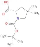 1,2-Pyrrolidinedicarboxylic acid, 4,4-dimethyl-, 1-(1,1-dimethylethyl) ester, (2S)-