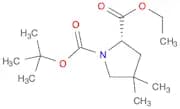 (S)-4,4-DIMETHYL-PYRROLIDINE-1,2-DICARBOXYLIC ACID 1-TERT-BUTYL ESTER 2-ETHYL ESTER