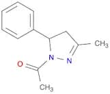 Ethanone, 1-(4,5-dihydro-3-methyl-5-phenyl-1H-pyrazol-1-yl)-
