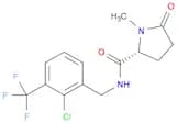 (2R)-N-{[2-chloro-3-(trifluoromethyl)phenyl]methyl}-1-methyl-5-oxopyrrolidine-2-carboxamide