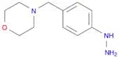 4-[(4-hydrazinylphenyl)methyl]morpholine