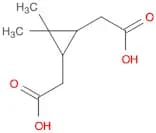 rel-(1R,3S)-2,2-Dimethyl-3-(2-oxopropyl)cyclopropaneacetic acid