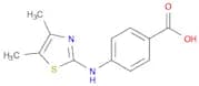 4-(4,5-Dimethylthiazol-2-ylamino)benzoic acid