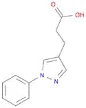 1H-Pyrazole-4-propanoic acid, 1-phenyl-