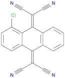 Propanedinitrile, 2,2'-(1-chloro-9,10-anthracenediylidene)bis- (9CI)