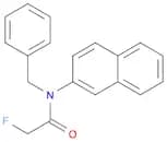 Acetamide, 2-fluoro-N-2-naphthalenyl-N-(phenylmethyl)-