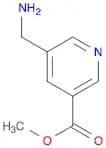 3-Pyridinecarboxylic acid, 5-(aminomethyl)-, methyl ester