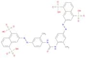 1,5-Naphthalenedisulfonic acid, 3,3'-[carbonylbis[imino(3-methyl-4,1-phenylene)azo]]bis- (9CI)