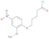 Pentanoyl chloride, 5-(2-methoxy-4-nitrophenoxy)-