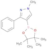 1H-Pyrazole, 1-methyl-3-phenyl-4-(4,4,5,5-tetramethyl-1,3,2-dioxaborolan-2-yl)-