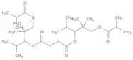 Butanedioic acid, 1,4-bis[2,2-dimethyl-1-(1-methylethyl)-3-(2-methyl-1-oxopropoxy)propyl] ester