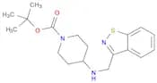 tert-Butyl 4-((benzo[d]isothiazol-3-ylmethyl)amino)piperidine-1-carboxylate