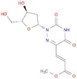 2-Propenoic acid,3-[2-(2-deoxy-b-D-erythro-pentofuranosyl)-2,3,4,5-tetrahydro-3,5-dioxo-1,2,4-tria…
