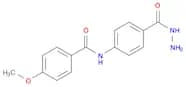 Benzoic acid, 4-[(4-methoxybenzoyl)amino]-, hydrazide