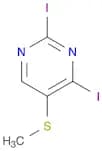 Pyrimidine, 2,4-diiodo-5-(methylthio)-