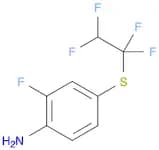 Benzenamine, 2-fluoro-4-[(1,1,2,2-tetrafluoroethyl)thio]-