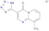4H-Pyrido[1,2-a]pyrimidin-4-one, 9-methyl-3-(2H-tetrazol-5-yl)-, potassium salt (1:1)