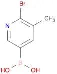 Boronic acid, B-(6-bromo-5-methyl-3-pyridinyl)-