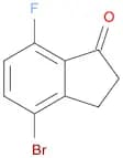1H-Inden-1-one, 4-bromo-7-fluoro-2,3-dihydro-