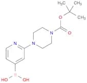 2-(4-(tert-Butoxycarbonyl)piperazin-1-yl)pyridin-4-ylboronic acid