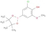 3-Chloro-4-hydroxy-5-methoxyphenylboronic acid, pinacol ester