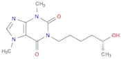 1H-Purine-2,6-dione, 3,7-dihydro-1-[(5R)-5-hydroxyhexyl]-3,7-dimethyl-