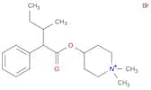 Piperidinium, 1,1-dimethyl-4-[(3-methyl-1-oxo-2-phenylpentyl)oxy]-, bromide (1:1)