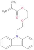 2-Propenoic acid, 2-methyl-, 2-[2-(9H-carbazol-9-yl)ethoxy]ethyl ester
