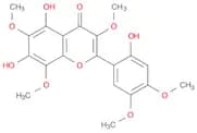 4H-1-Benzopyran-4-one, 5,7-dihydroxy-2-(2-hydroxy-4,5-dimethoxyphenyl)-3,6,8-trimethoxy-