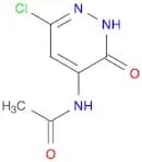 N-(6-Chloro-3-oxo-2,3-dihydropyridazin-4-yl)acetamide
