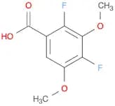 Benzoic acid, 2,4-difluoro-3,5-dimethoxy-