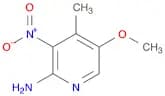 2-Amino-5-methoxy-3-nitro-4-picoline