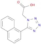 1H-Tetrazole-1-acetic acid, 5-(1-naphthalenyl)-