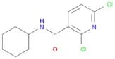 3-Pyridinecarboxamide, 2,6-dichloro-N-cyclohexyl-
