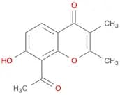 4H-1-Benzopyran-4-one, 8-acetyl-7-hydroxy-2,3-dimethyl-