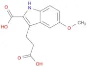 1H-Indole-3-propanoic acid, 2-carboxy-5-methoxy-