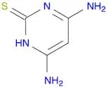 2(1H)-Pyrimidinethione, 4,6-diamino-