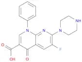 6-FLUORO-4-OXO-1-PHENYL-7-PIPERAZIN-1-YL-1,4-DIHYDRO-[1,8]NAPHTHYRIDINE-3-CARBOXYLIC ACID