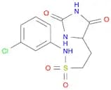 4-Imidazolidineethanesulfonamide, N-(3-chlorophenyl)-2,5-dioxo-