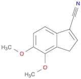 1H-Indene-3-carbonitrile, 6,7-dimethoxy-