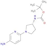 (R)-tert-Butyl 1-(5-aminopyridin-2-yl)pyrrolidin-3-ylcarbamate