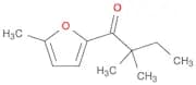 1-Butanone, 2,2-dimethyl-1-(5-methyl-2-furanyl)-