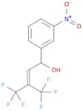 Benzenemethanol,3-nitro-a-[3,3,3-trifluoro-2-(trifluoromethyl)-1-propen-1-yl]-